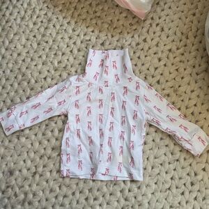 Little English ballet slipper turtleneck - 12mo
